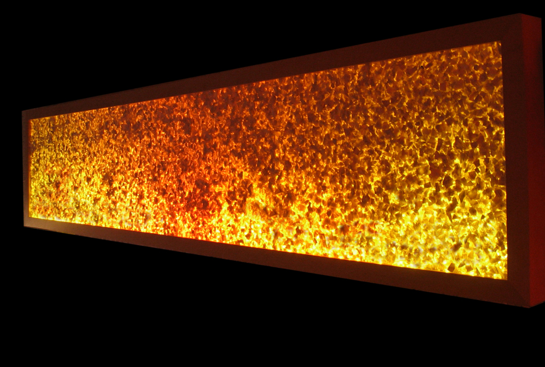 Lichtkunst aspekt b – Lichtinstallation im Raum, Ansicht 6